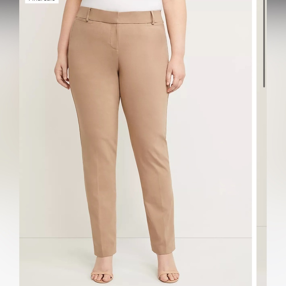 New Lane Bryant Sz 18 Allie Sexy Stretch Straight Leg Pant
